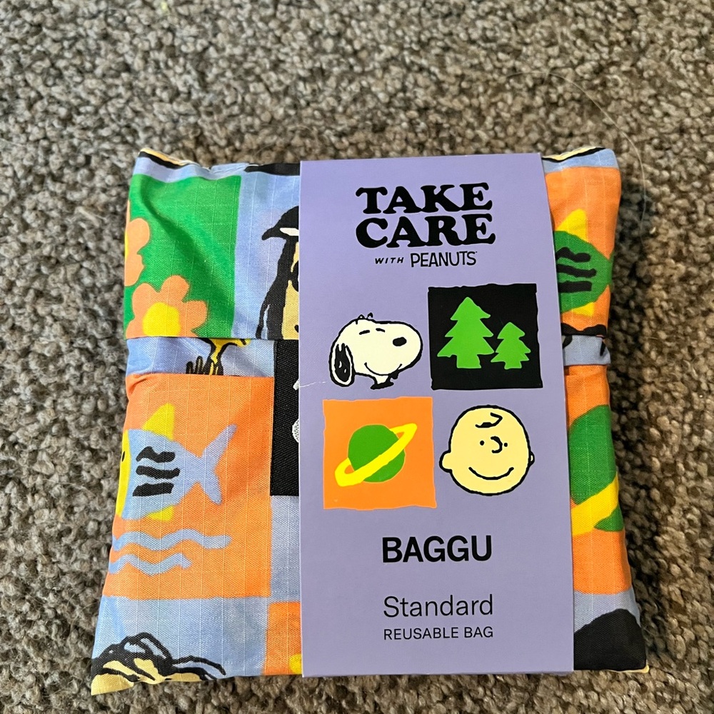 Baggu Peanuts Reusable Bag - Multicolor